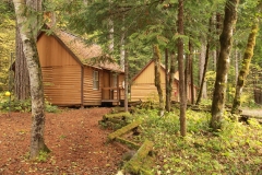 Cabins for lodging
