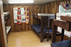 Bunkbeds in cabins