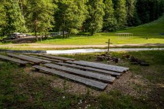 Main amphitheater for larger outdoor gatherings